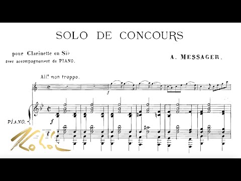 Messager | Solo de Concours - Clarinet