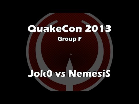 jok0 vs NemesiS - QuakeCon 2013 Group F [Aug. 1, 2013] (Quake Live VOD)