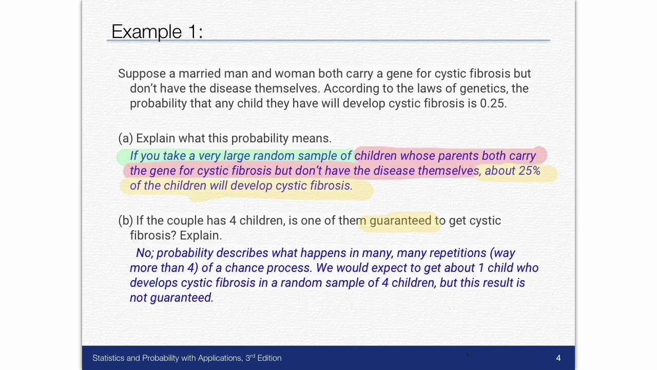 4.1 Probability, Randomness, and Simulation