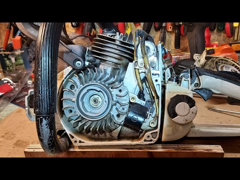 Stihl MS 260, kuoret pois, mitä löytyykään ??