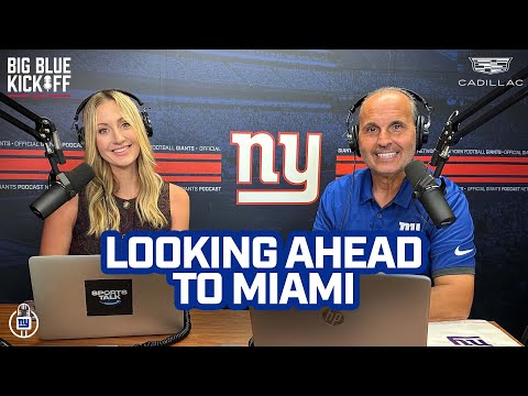 Взгляд в будущее: матч 5-й недели против «Dolphins» | Трансляция матча Big Blue Kickoff | New York Giants