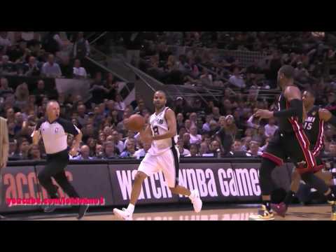Tim Duncan Full Highlight vs Heat Game 2 , 18 Pts, 15 Reb , HD