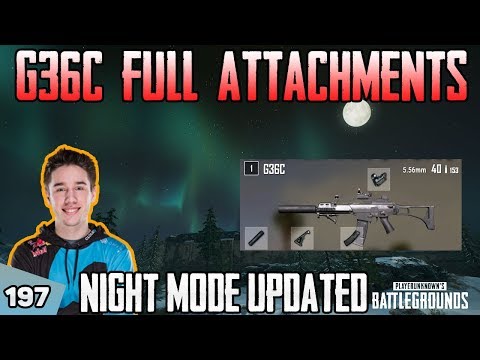 G36C + NIGHT MODE UPDATED - Kaymind 26 kills SOLO vs SQUAD | PUBG HIGHLIGHTS TOP 1 #197
