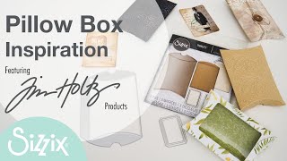 Creating Pillow Boxes with Pete using the Tim Holtz Vault 1 Collection!
