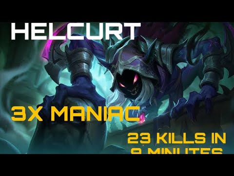 BRUTAL HELCURT || 3X MANIAC IN 9 MINUTES