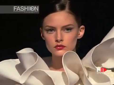 FAUSTO SARLI Fall 2009/2010 Haute Couture Rome - Fashion Channel