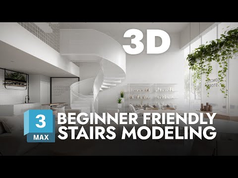 Modeling Stairs in 3ds Max! Step-by-Step Beginner Friendly Tutorial