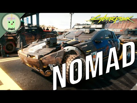 Nomad Lifepath Choice (Intro Cutscenes/Gameplay) - Cyberpunk2077