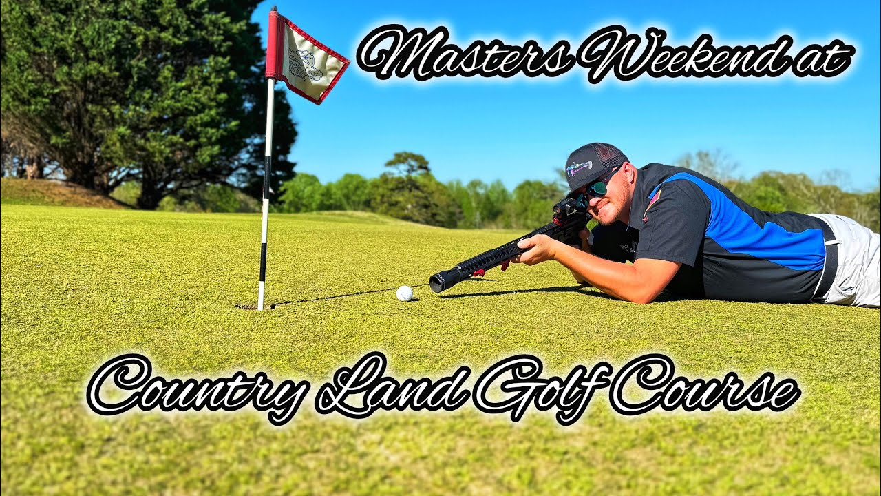 AR-15 HOLE-IN-ONE!? Masters Weekend #masters #subscribe