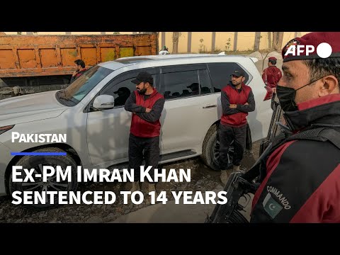 Pakistan ex-PM Imran Khan sentenced to 14 years in graft case | AFP