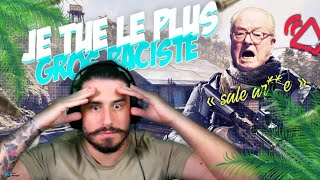 JE TUE LE PLUS GROS RACISTE DE WARZONE ⚠️ ATTENTION PROPOS TRES CHOQUANT .... ⚠️