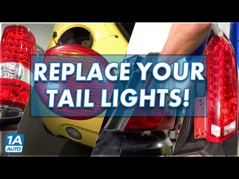 How to Easily Replace Tail Lights on a Car, Truck, or SUV Yourself to Save Money!