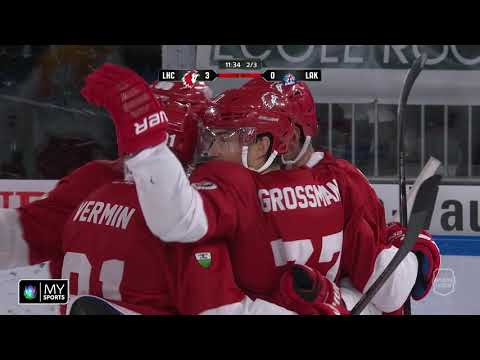 Lausanne HC - SCRJ Lakers 6-1 (2-0; 2-0; 2-1)