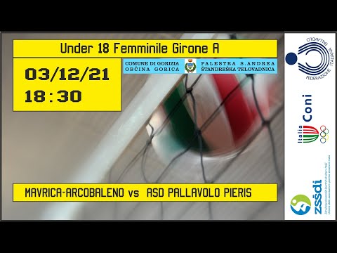 MAVRICA - ARCOBALENO   vs ASD PALLAVOLO PIERIS