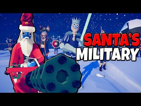 Santa Goes to WAR with his ELF ARMY! - Totally Accurate Battle Simulator: New Update