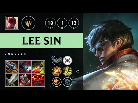 Lee Sin Jungle vs Nidalee - KR Challenger Patch 25.15