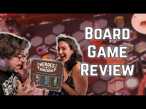 Get your friends drunk and defeat the boss monster first in Heroes of Barcadia (Board Game Review)