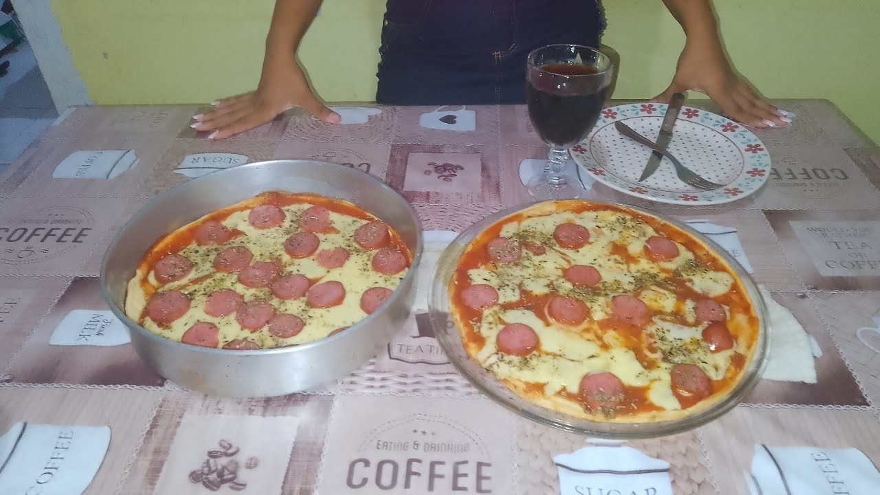 Pizza de liquidificado !