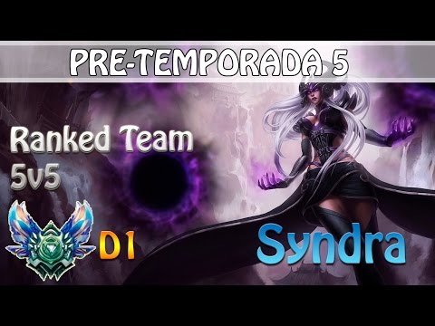 [ESP] PRE-S5 Ranked Team 5v5 - Syndra vs Ahri [MID]
