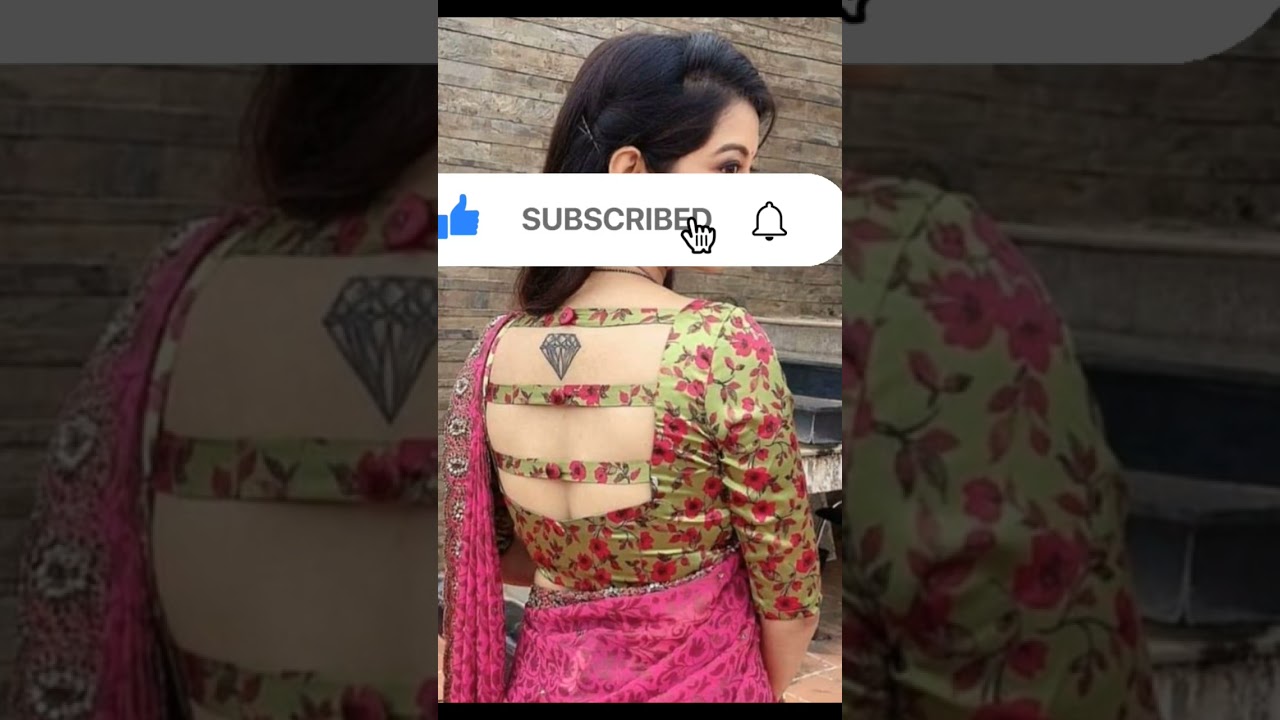 Pin on Saree Blouse Design/Simple blouse design #shortvideo