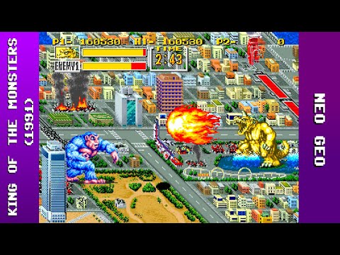 King of the Monsters Longplay (Neo Geo) [QHD]
