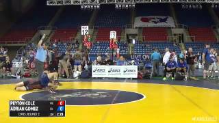 132 Cons. Round 2 - Adrian Gomez (California) vs. Peyton Cole (Maine)