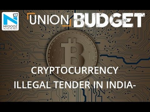 Govt. deems cryptocurrency as illegal tender | Budget 2018 | Arun Jaitley Video