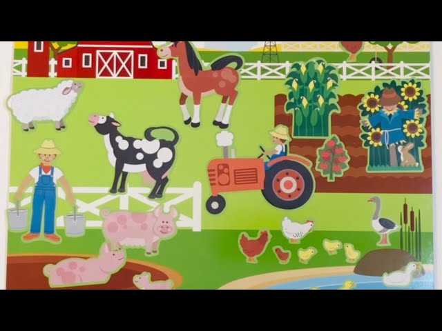 Vídeo relacionado con Melissa & Doug - Bloc De Pegatinas Infantiles Hábitats, Naturaleza | Libro Pegatinas Reutilizables: 150 Autoadhesivos | Sticker Book Con 5 Escenas | Regalo Niño 3 Años O Más