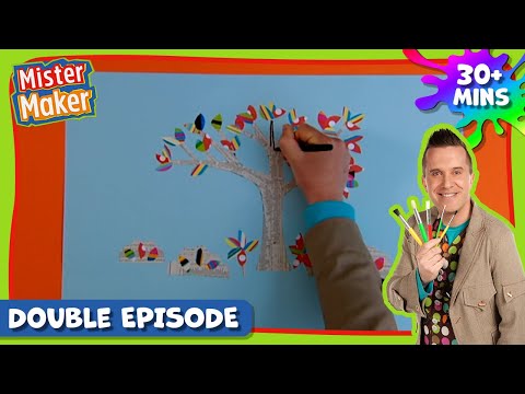 Mister Maker Comes To Town 🎨 Season 2, Episode 21-22 | DOUBLE FULL EPISODE - Arts & Crafts
