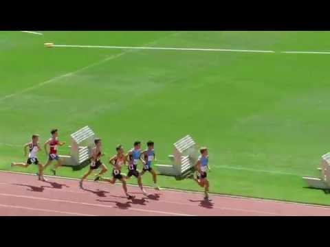 800m Final 13M Daniel McEwan 2:07.62 Qld State Championships 2016