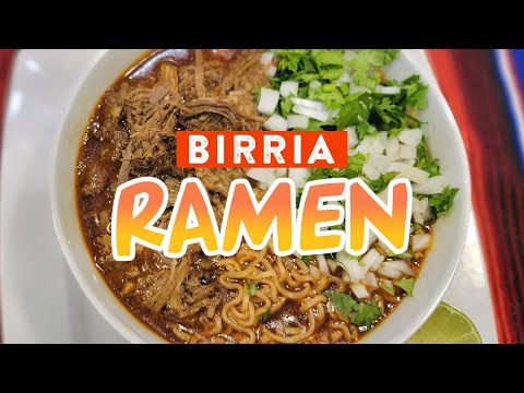 Como Hacer Birria Con Sopa De Ramen Noodle - Elvia La Acapulqueña
