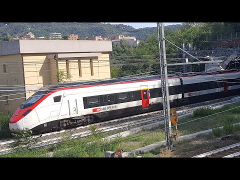 Transito EuroCity Zurigo Genova a Bivio Fegino