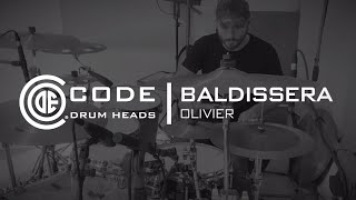 Code Drumheads Dna+ sablée tom 15