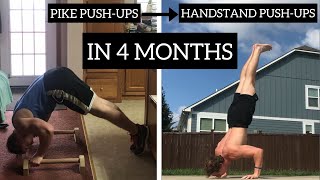 My Handstand Push-Up Journey | 2020-2022