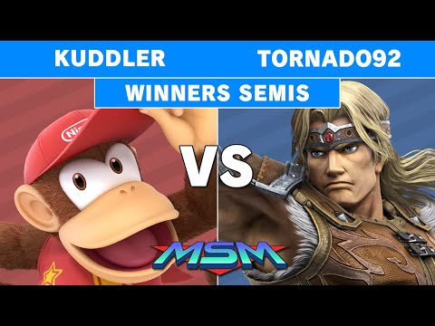 MSM Online 4 - Kuddler (Diddy Kong) Vs Tornado92 (Simon) Winners Semis - Smash Ultimate