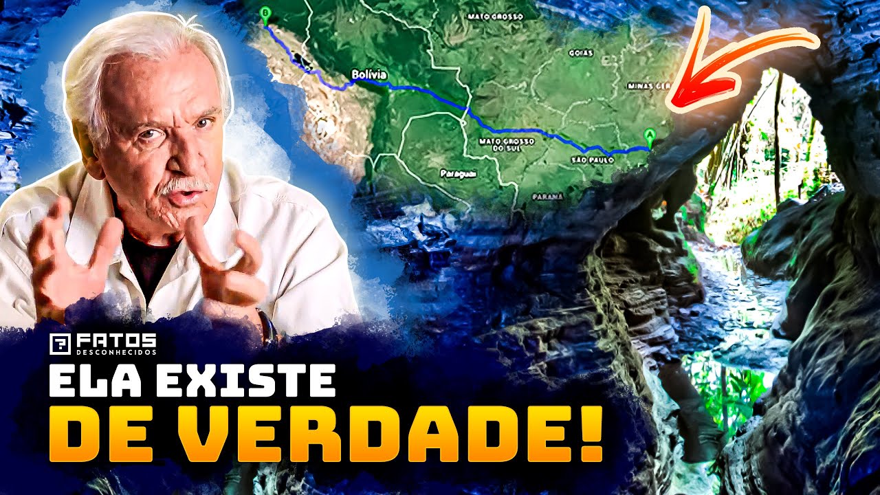 A GRUTA que liga o BRASIL ao PERU - Você a conhece?