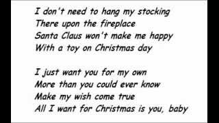 Lady Antebellum All I Want For Christmas Is You Lyrics