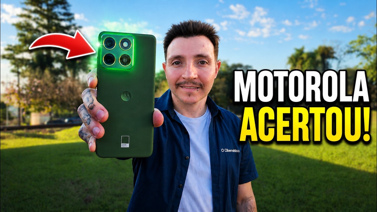 Miniatura da avaliação em vídeo de Smartphone Motorola Edge 70 5G Branco