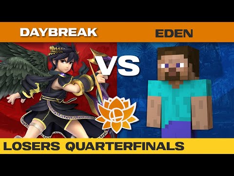 The Oasis #7: Daybreak (Dark Pit, Wolf) vs Eden (Steve) - Losers Quarterfinals