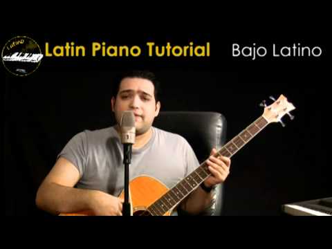 DRJASSMUSIC Latin Piano Tutorial - Bajo Latino (Español)