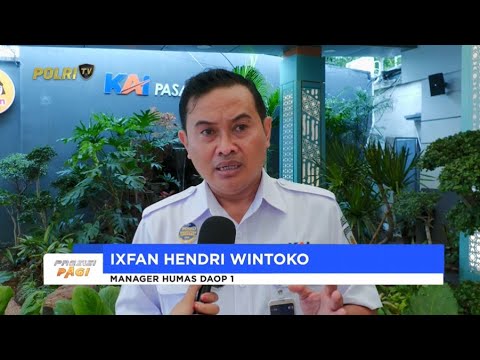 POLRI DAN PT KAI PERKETAT PENGAMANAN MUDIK STASIUN PASAR SENEN