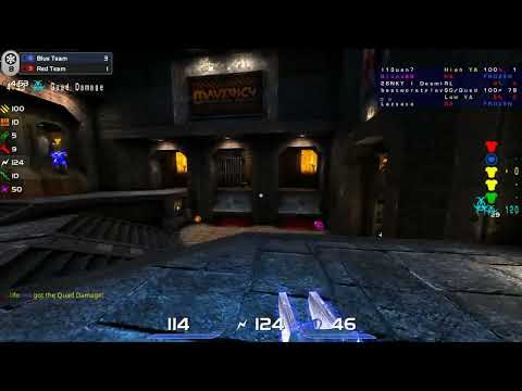 Quake Live: ADHD person plays Quake (Arcane Citadel) [California pov]
