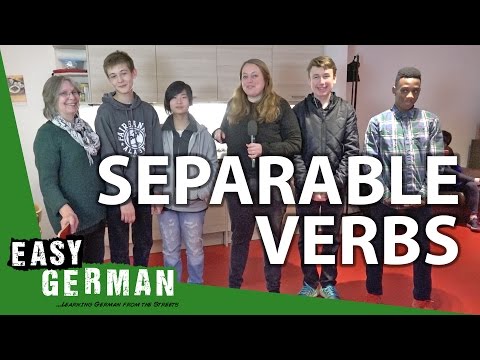 Separable verbs in German | Super Easy German (31)