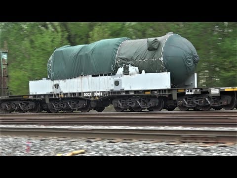 Secret US Military Weapon on Freight Train