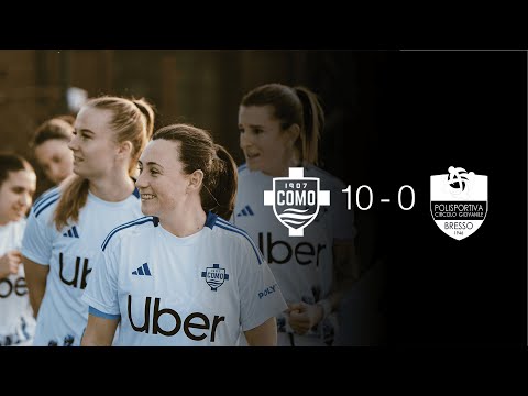Como 1907 Femminile 10 - 0 Circolo Giovanile Bresso