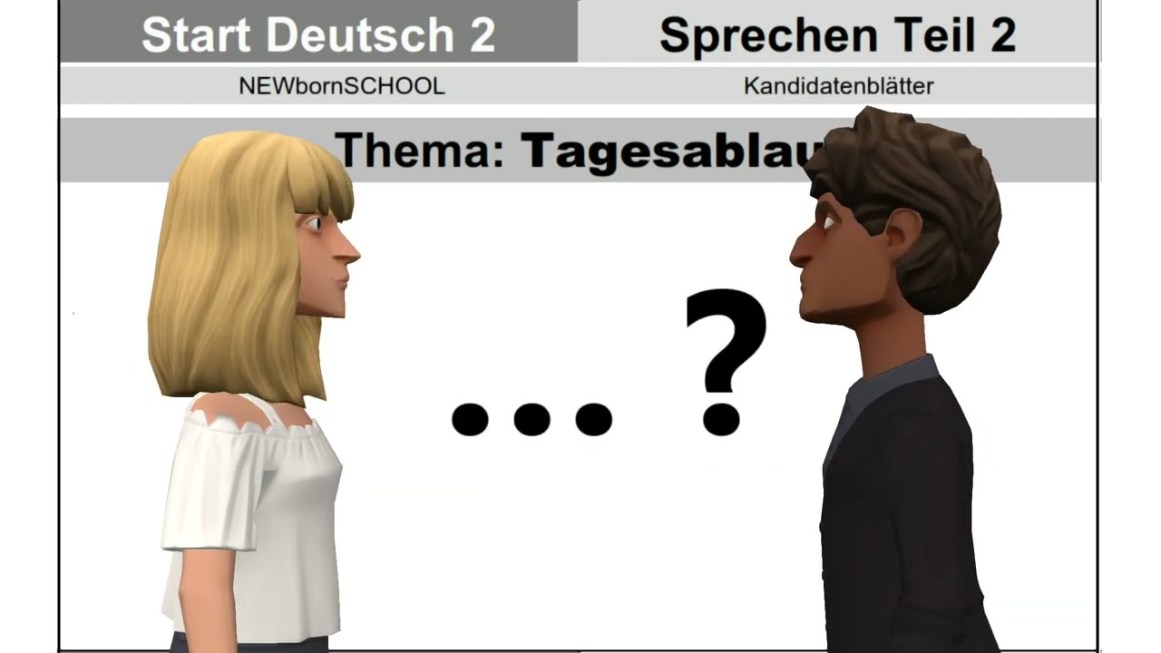 telc A2 Sprechen Teil 1, 2 und  3  Beispiele zu der mündlichen Prüfungen 🧐 2023