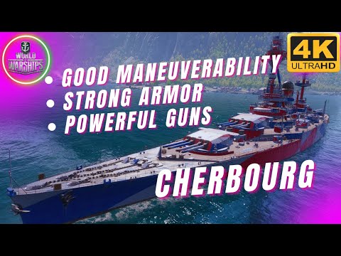 CHERBOURG wows: -French New Cruiser Line - World of Warships 2022 #wows #worldofwarships #gaming