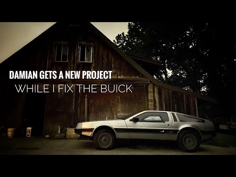 Fixing a DMC DeLorean and FINALLY putting a turbo in the '87 Buick Grand National