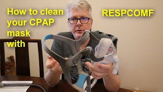 How to clean your CPAP mask with the RESCOMF CPAP cleaner.