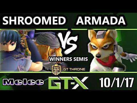 GTX 2017 Melee - [A]rmada (Fox) vs IMT | Shroomed (Sheik, Marth) - SSBM W.Semis